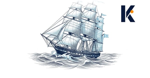 Trois-mâts d'exploration gîtant dans la houle sous voiles, tenant son cap - gravure naturaliste 19e.